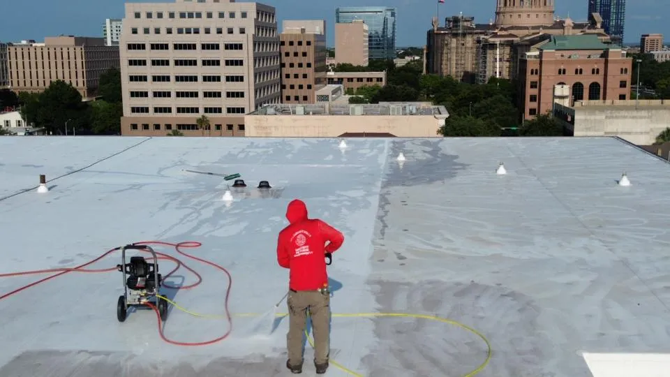 TPO Roof Cleaning